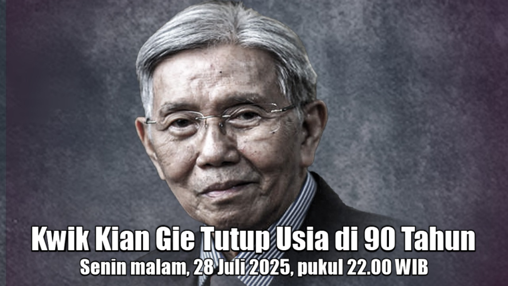 Kwik Kian Gie Tutup Usia di 90 Tahun