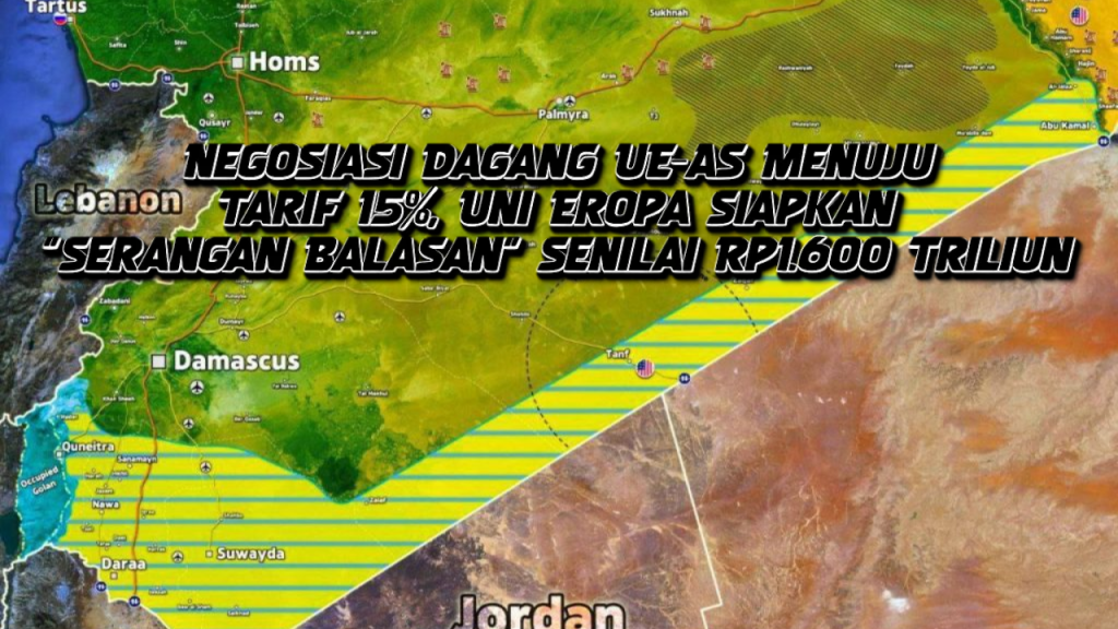 Negosiasi Dagang UE-AS Menuju Tarif 15%,